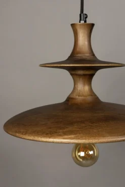 Taklampa 'Cath' 34x34- Brun