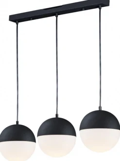 Taklampa 'Glob' X3 - Svart