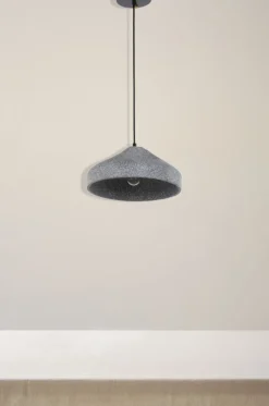 Taklampa 'Grafite Circle' - Cement