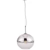 Taklampa 'Klot'- Silver