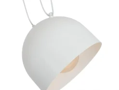 Taklampa 'Popo'- Vit