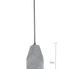 Taklampa 'Stone Cylinder' - Cement