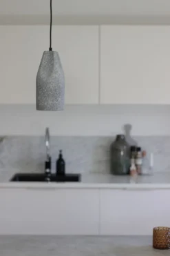 Taklampa 'Stone Cylinder' - Cement