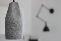Taklampa 'Stone Cylinder' - Cement