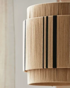 Taklampa 'Vinata' - Beige/Svart