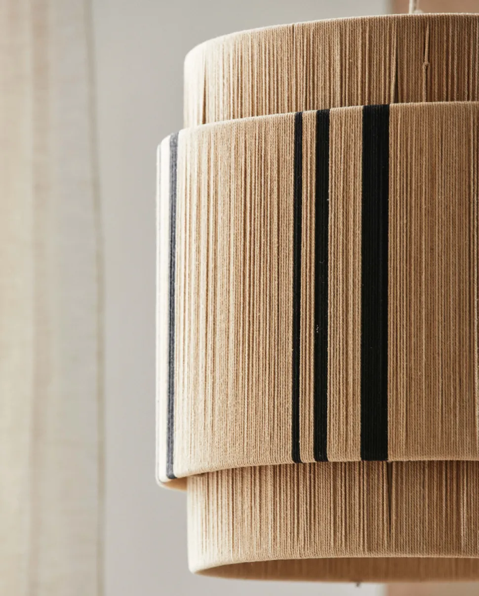 Taklampa 'Vinata' - Beige/Svart