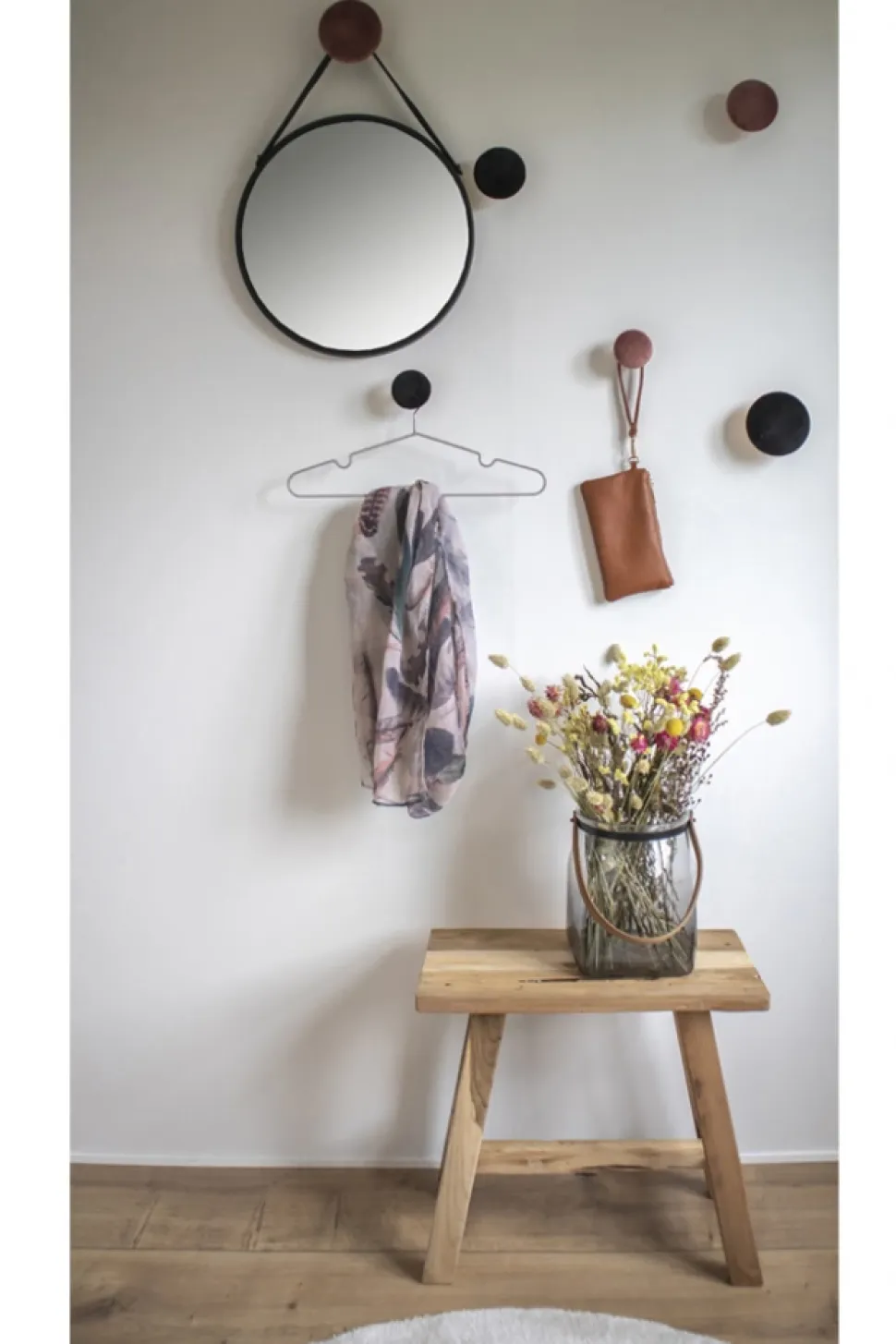 Träbänk 'Barcelona' 50x25cm - Teak