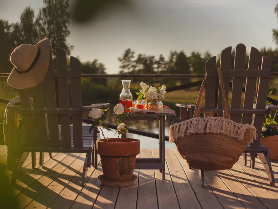 Trädgårdsbord 'Lounge' - Grå
