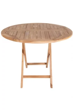Trädgårdsbord 'Oviedo' Runt 100cm - Ek