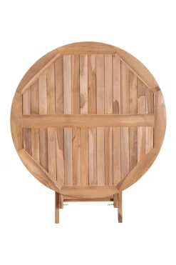 Trädgårdsbord 'Oviedo' Runt 100cm - Ek