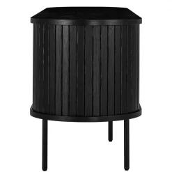 Tv-bänk 'Holmvik' - Svart