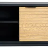 TV-bänk 'Line' - Ek/Svart