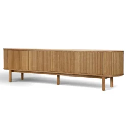 Tv-bänk 'Myshult' 200x55cm - Natur