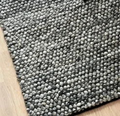 Ullmatta 'Avafors Wool Bubble' - Grå