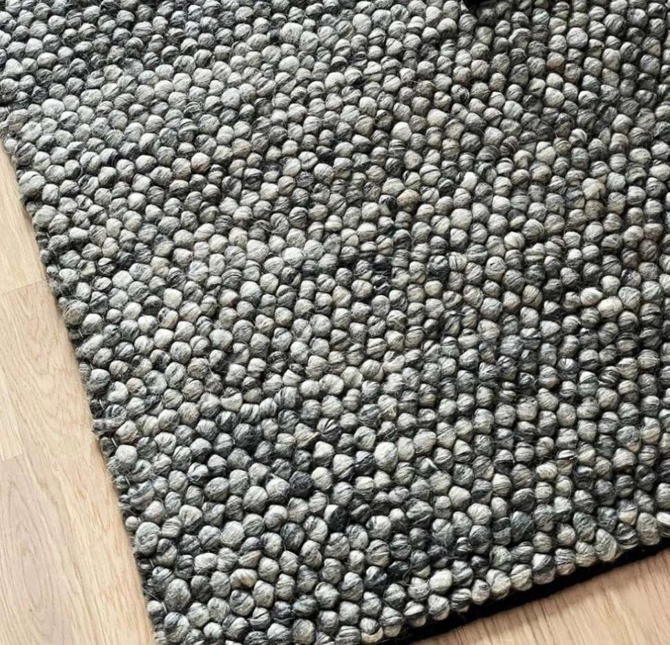 Ullmatta 'Avafors Wool Bubble' - Grå