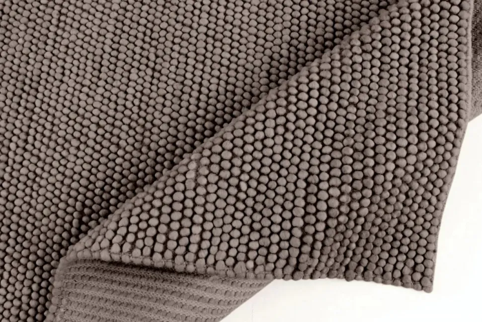 Ullmatta 'Avafors Wool Bubble' 240x240cm - Brun