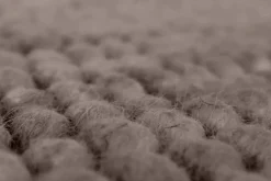 Ullmatta 'Avafors Wool Bubble' 240x240cm - Brun