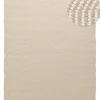 Ullmatta 'Larkana' - Beige/vit