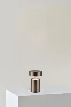 Uppladdningsbar lampa 'Boxholm' - Silver