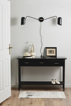 Vägglampa 'ERIS' - Svart