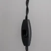 Vägglampa 'Penelope' - Svart