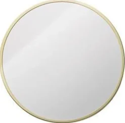 Väggspegel 'Metall' - Guld